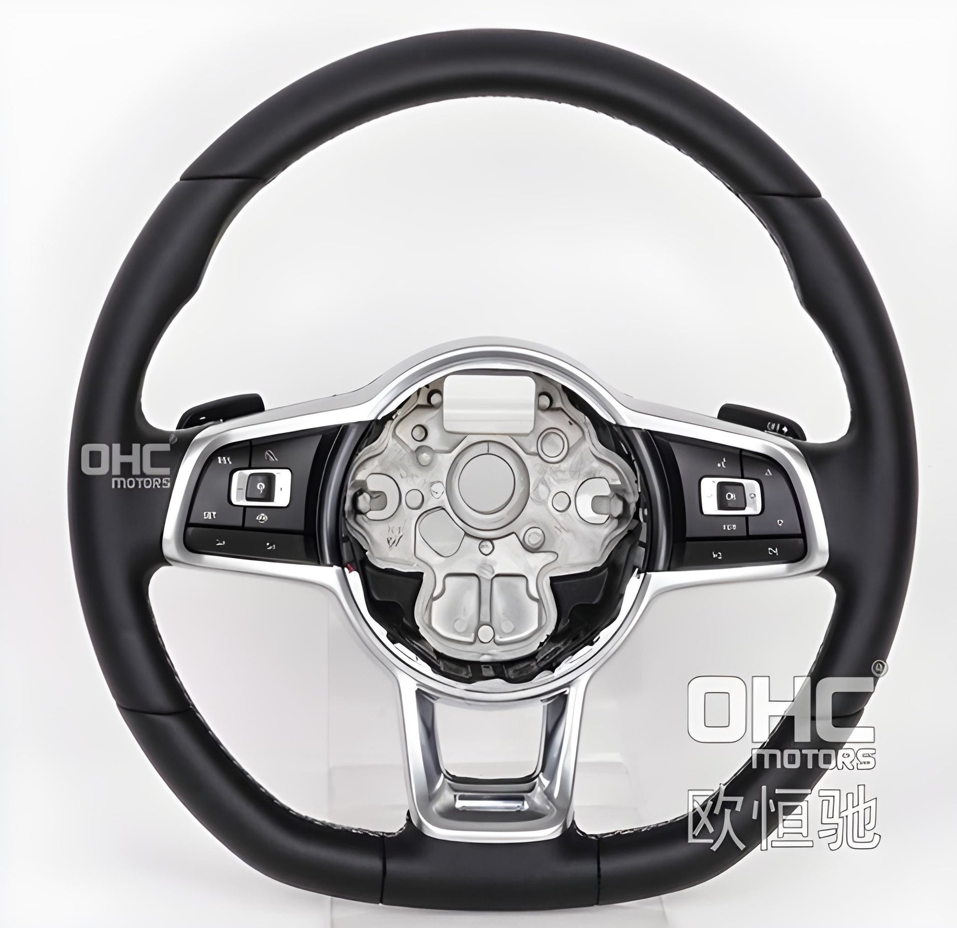 Steering Wheel (Black) for Volkswagen Polo 2017- - image 1
