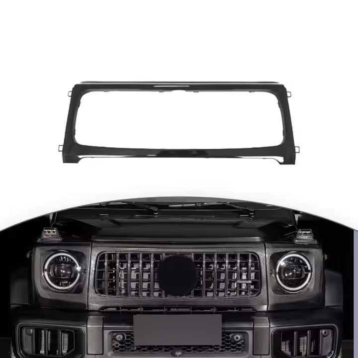 Radiator Grille Frame Carbon V-2 for Mercedes G сlass W465 2025- - image 1