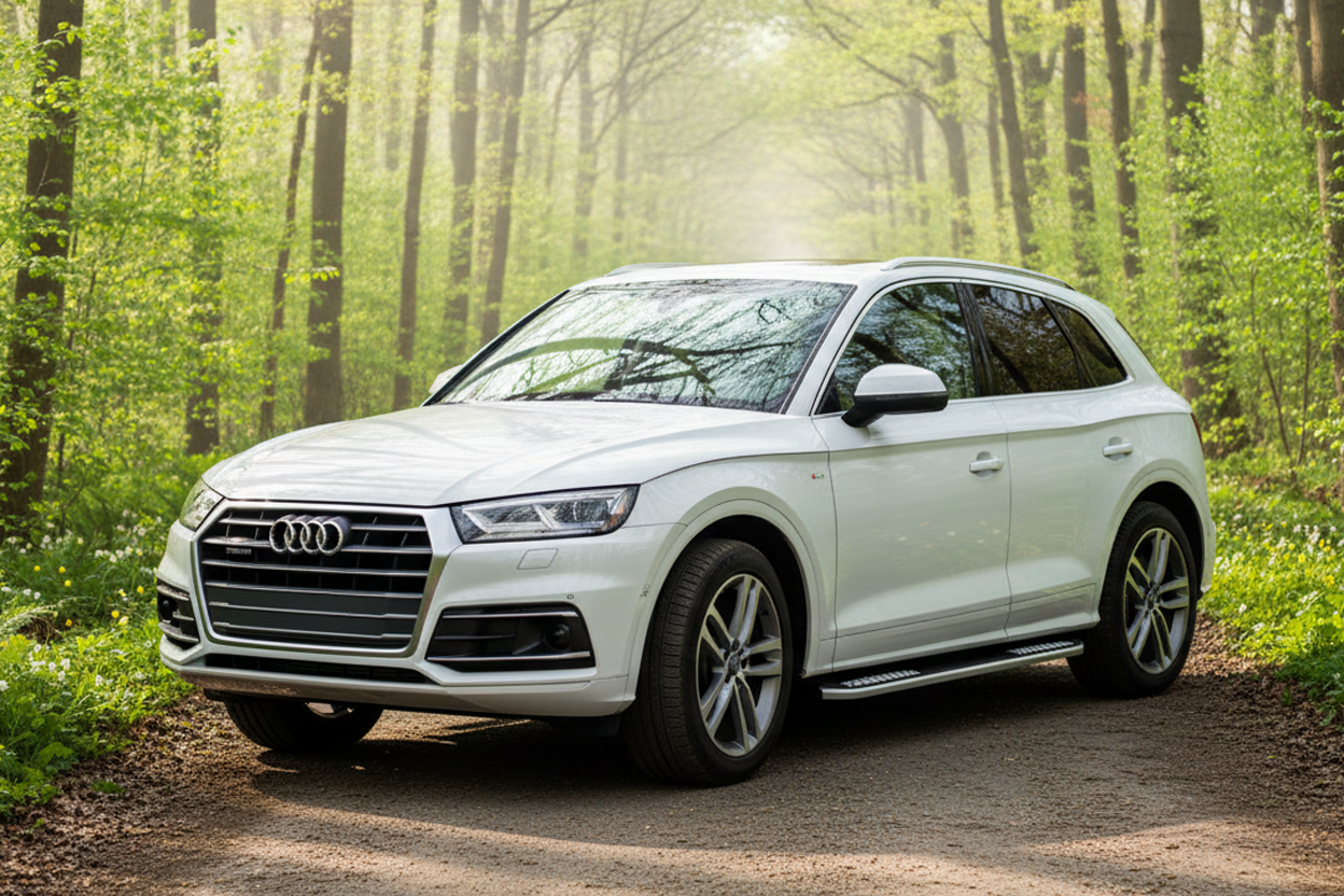 Side Steps Tayga V2 (2 pcs, Aluminum) for Audi Q5 2017-2025 - image 1