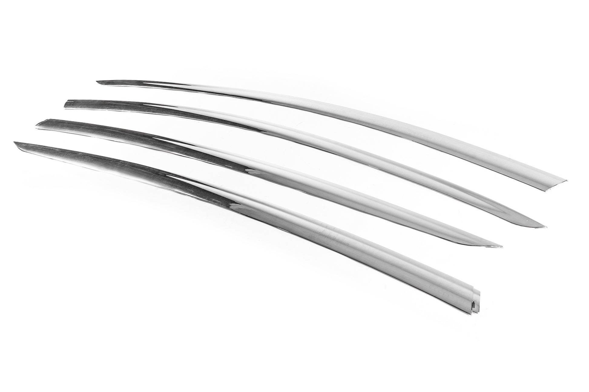 Chrome Window Deflectors Niken Luxury (4 pcs) for Tesla Model 3 2017- - image 2