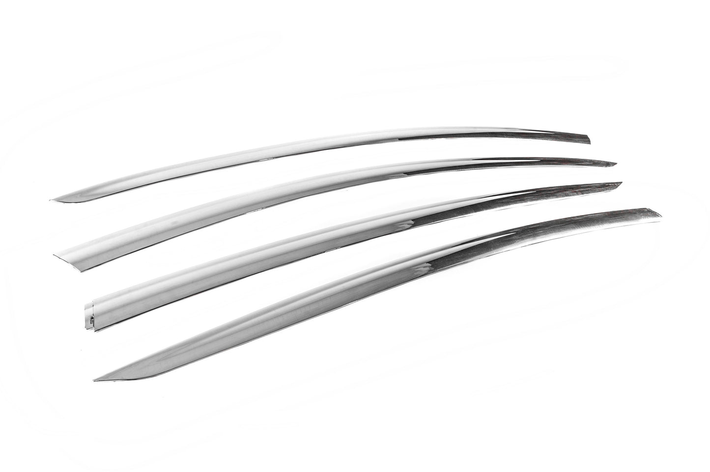 Chrome Window Deflectors Niken Luxury (4 pcs) for Tesla Model 3 2017- - image 3