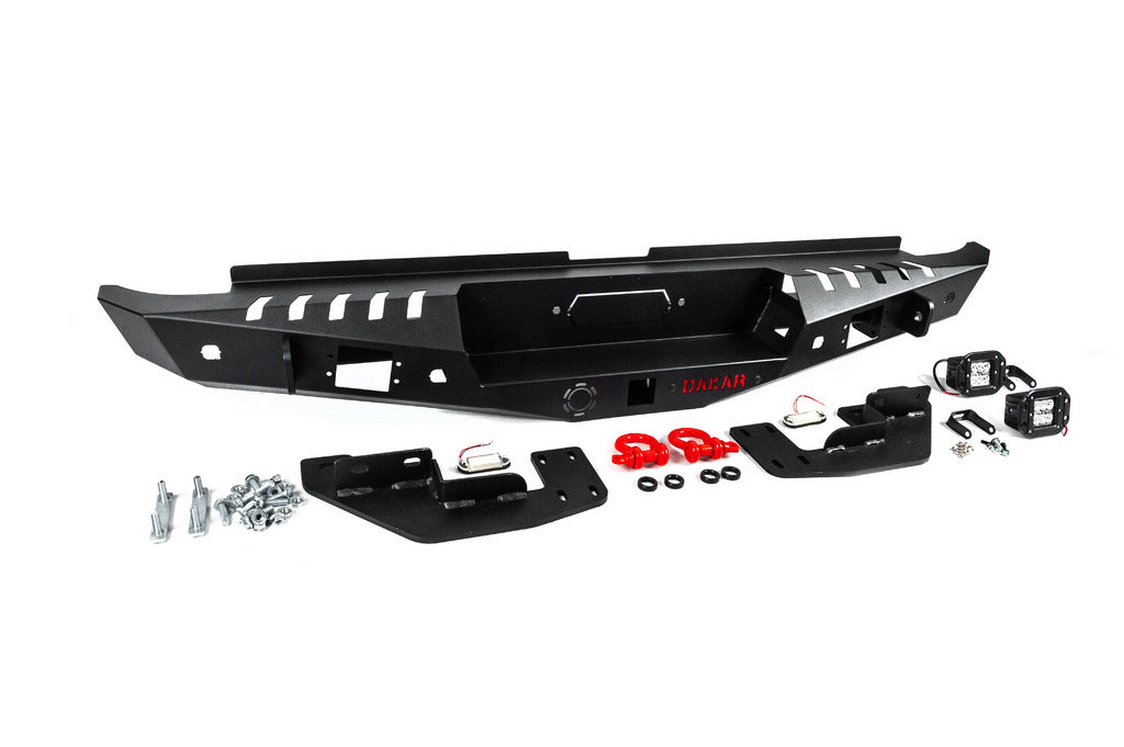 Reinforced Rear Bumper Dakar V2 for Ford Ranger 2011-2022 - image 3