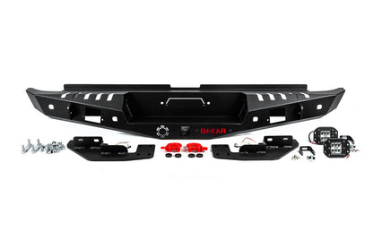 Reinforced Rear Bumper Dakar V2 for Ford Ranger 2011-2022 - image 4
