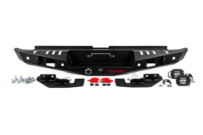 Reinforced rear bumper Dakar V2 for Ford Ranger 2011-2022 - Reelken Auto