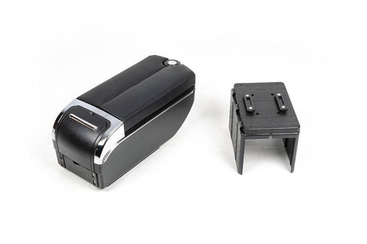 Universal armrest with USB (black) - Reelken Auto