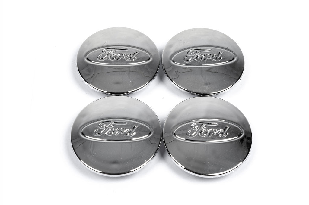 Wheel Center Caps 68.5/50mm Chrome (Set of 4) for Ford - image 3