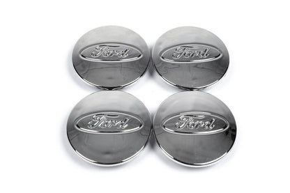 Wheel Center Caps 68.5/50mm Chrome (Set of 4) for Ford - image 3