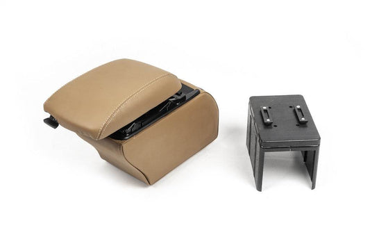Universal armrest with blower (beige) - Reelken Auto