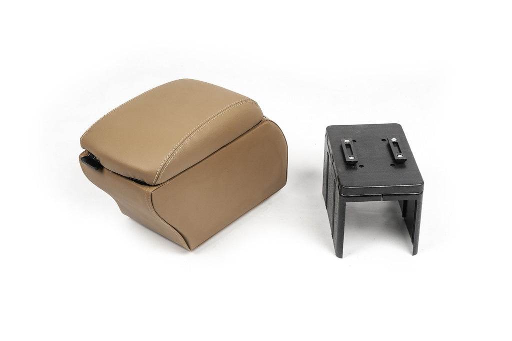 Universal armrest with blower (beige) - Reelken Auto