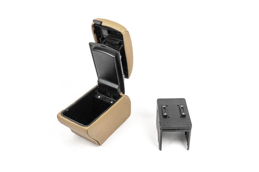 Universal armrest with blower (beige) - Reelken Auto