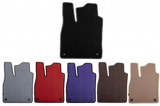 Rubber Floor Mats Carsuit V-2 (SD, black) for Kia Optima 2010-2016 - image 1