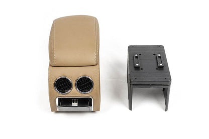 Universal armrest with blower (beige) - Reelken Auto