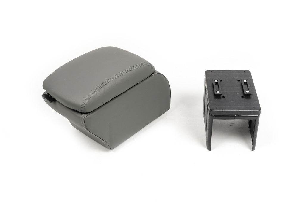 Universal armrest with blower (grey) - Reelken Auto