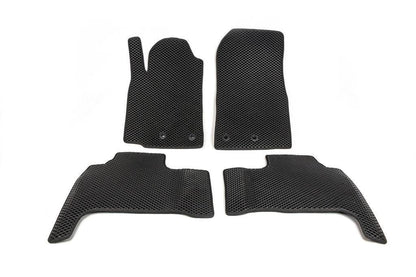 Polyurethane mats (2012-2021, EVA, black) for Toyota Land Cruiser 200 - Reelken Auto