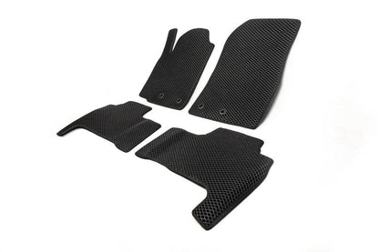 Polyurethane mats (2012-2021, EVA, black) for Toyota Land Cruiser 200 - Reelken Auto