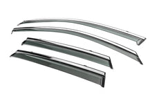 Window Deflectors with Chrome Trim Niken Luxury (HB, 4 pcs) for Audi A3 2020- - image 2