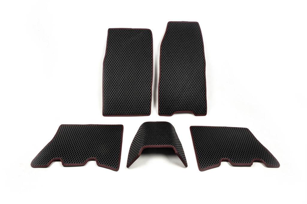 EVA mats (black) for Jeep Grand Cherokee WJ 1999-2004 - Reelken Auto