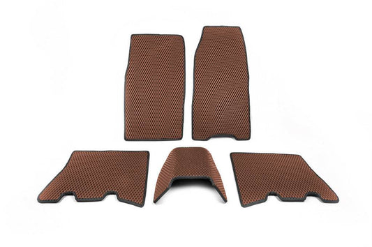 EVA rugs (brick) for Jeep Grand Cherokee WJ 1999-2004 - Reelken Auto