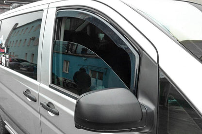 Niken Luxury insert windbreakers (2 pcs) for Mercedes Vito W639 2004-2014 - Reelken Auto