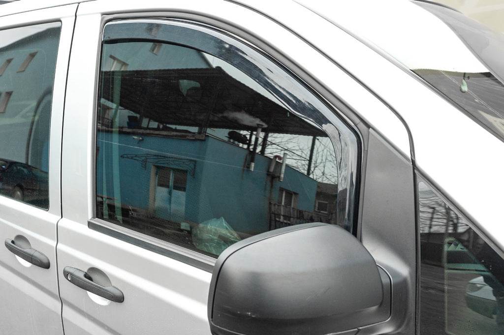 Niken Luxury insert windbreakers (2 pcs) for Mercedes Vito W639 2004-2014 - Reelken Auto