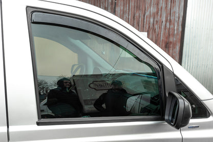 In-Channel Wind Deflectors Niken Luxury (2 pcs) for Mercedes Vito W639 2004-2014 - image 2