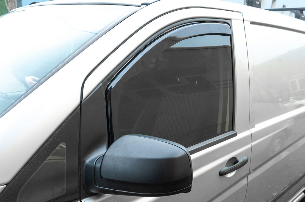 In-Channel Wind Deflectors Niken Luxury (2 pcs) for Mercedes Vito W639 2004-2014 - image 8