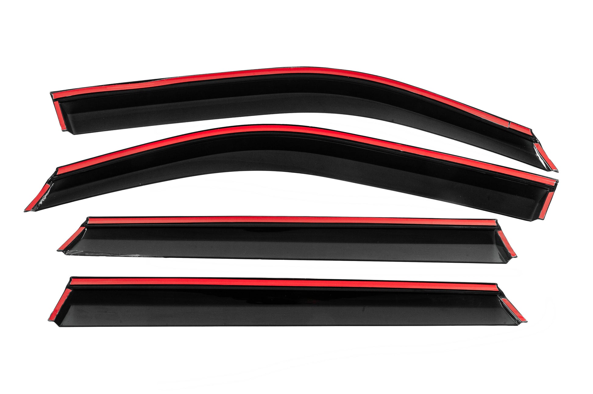 Window Deflectors with Chrome Trim Niken Luxury (4 pcs) for Dacia Duster 2024- - image 8