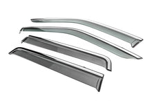 Window Deflectors with Chrome Trim Niken Luxury (4 pcs) for Land Rover Freelander II 2006-2014 - image 2