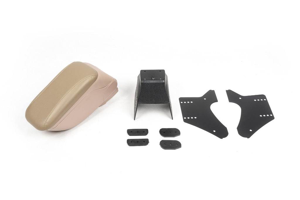 Universal armrest (beige) - Reelken Auto