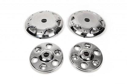 OEM R15 stainless steel hubcaps (2-roller) for Mercedes Sprinter W901/902/903/904/905 1995-2006 - Reelken Auto
