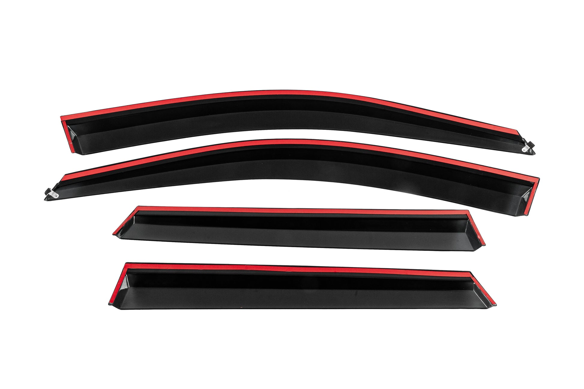 Window Deflectors with Chrome Trim Niken Luxury (4 pcs) for Seat Ateca 2016- - image 4