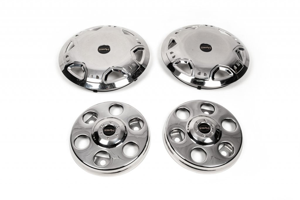 Stainless Steel Wheel Covers OEM R15 (2-ring design) for Mercedes Sprinter W901/902/903/904/905 1995-2006 - image 1