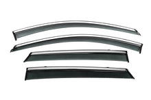 Window Deflectors with Chrome Trim Niken Luxury (4 pcs) for Opel Mokka 2021- - image 1