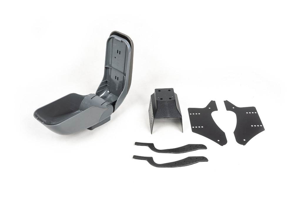 Universal armrest (grey) - Reelken Auto
