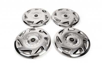 Stainless Steel Hubcaps OEM (1-piece, 4 pcs) for Volkswagen Crafter 2006-2016 - image 1