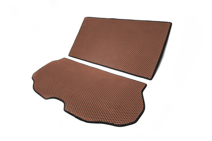 Trunk Mat 2-Piece (EVA, Brown) for Volvo XC70 2007-2013 - image 2