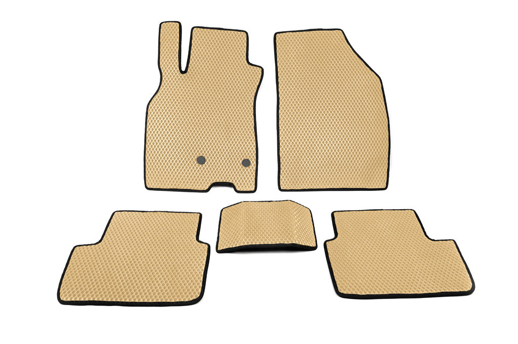 EVA Floor Mats (Beige) for Renault Fluence 2009-2016 - image 1