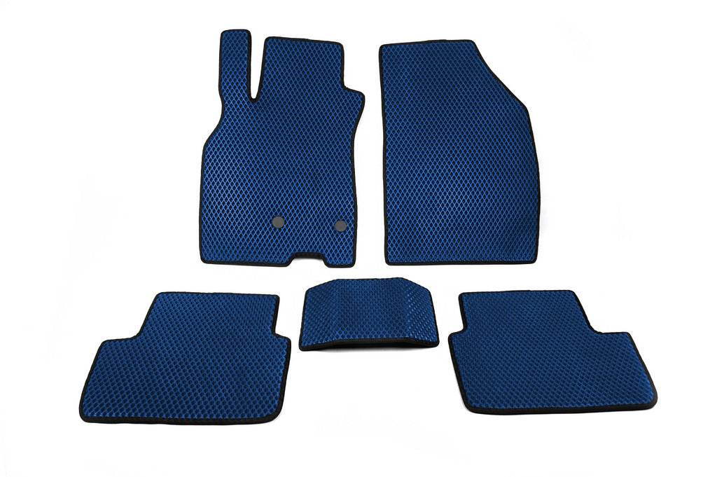 EVA mats (Blue) for Renault Fluence 2009-2016 - Reelken Auto