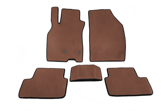 EVA Floor Mats (Brown) for Renault Fluence 2009-2016 - image 1