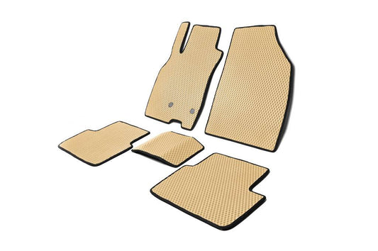 EVA mats (Beige) for Renault Fluence 2009-2016 - Reelken Auto