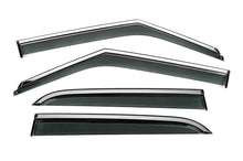Window Deflectors with Chrome Trim Niken Luxury (4 pcs) for Chevrolet Trailblazer 2020- - image 1