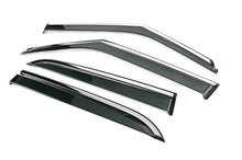 Window Deflectors with Chrome Trim Niken Luxury (4 pcs) for Chevrolet Trailblazer 2020- - image 2