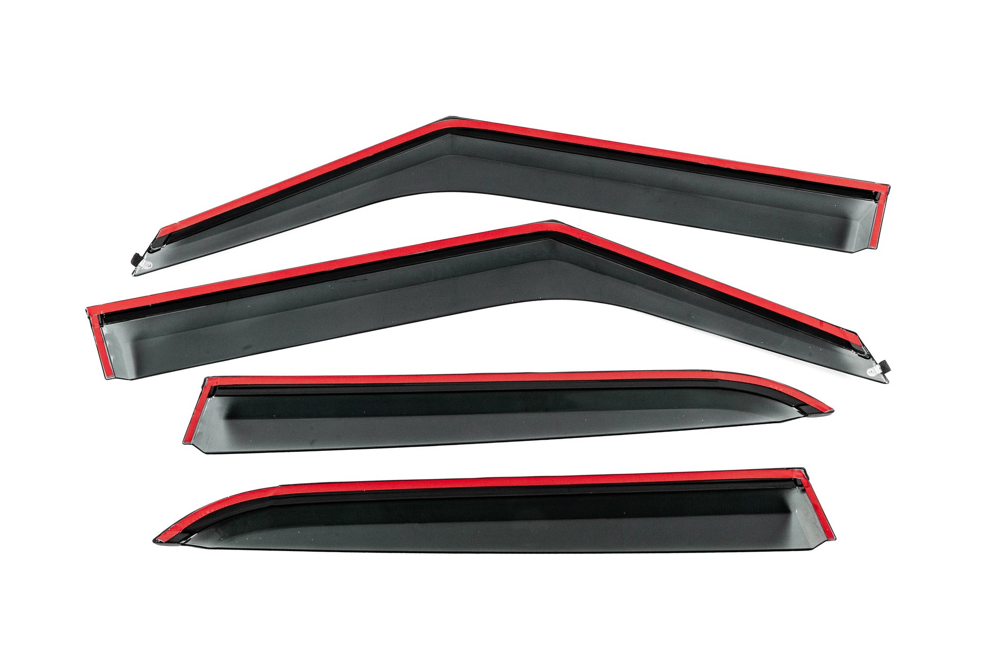 Window Deflectors with Chrome Trim Niken Luxury (4 pcs) for Chevrolet Trailblazer 2020- - image 4