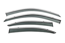 Window Deflectors with Chrome Trim Niken Luxury (4 pcs) for Hyundai Elantra (HD) 2006-2011 - image 1