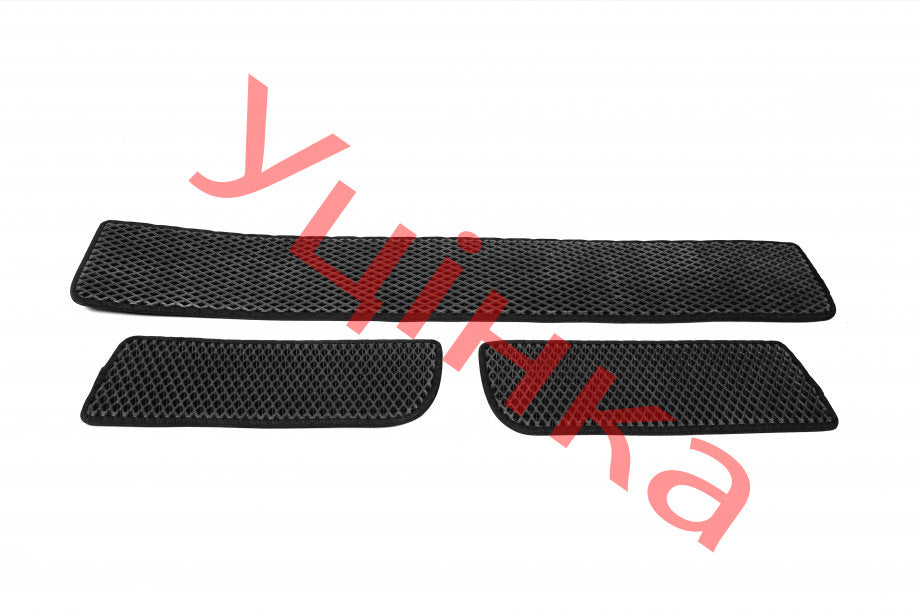 Clearance EVA Door Sill Mats (3 pcs, black) for Mercedes Sprinter W906 2006-2018 - image 2