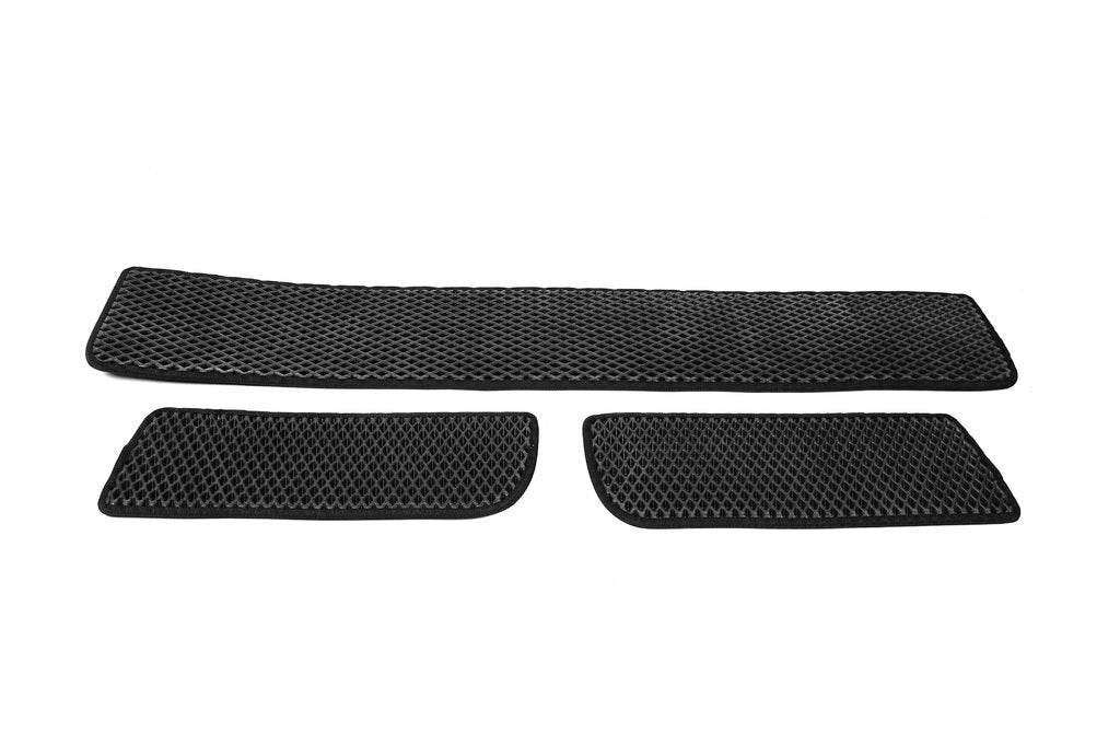 Door sill mats (3 pcs, EVA, black) for Mercedes Sprinter W906 2006-2018 - Reelken Auto