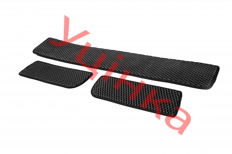 Clearance EVA Door Sill Mats (3 pcs, black) for Mercedes Sprinter W906 2006-2018 - image 1