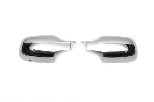 Covers for mirrors (2 pcs, plastics) for Renault Scenic/Grand 2003-2009 - Reelken Auto