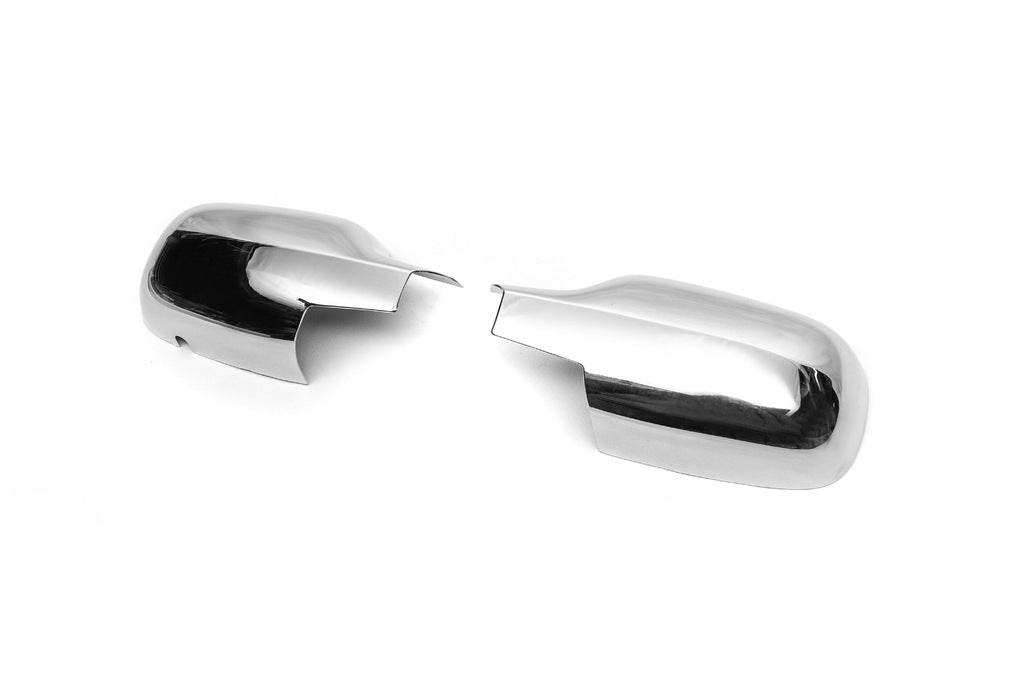 Covers for mirrors (2 pcs, plastics) for Renault Scenic/Grand 2003-2009 - Reelken Auto