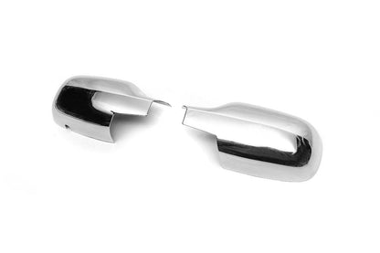 Covers for mirrors (2 pcs, plastics) for Renault Scenic/Grand 2003-2009 - Reelken Auto